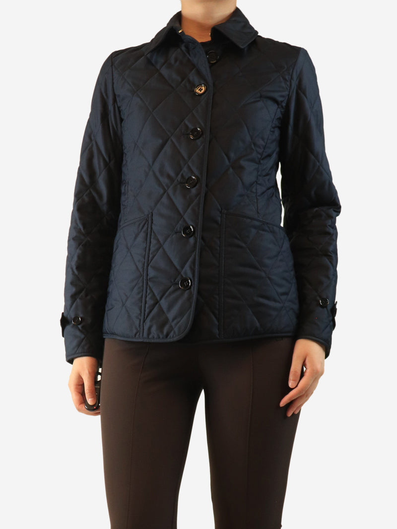 Navy quilted jacket - size S Coats & Jackets Burberry 