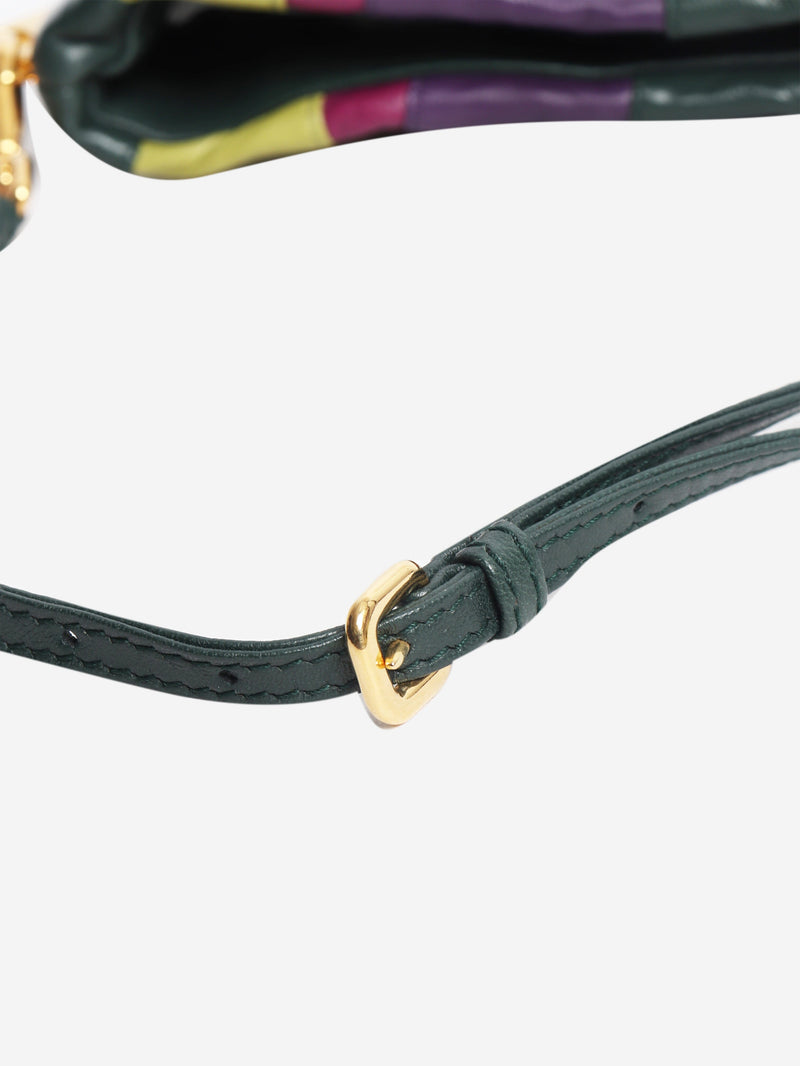Multicolour nappa leather wave stripe crossbody bag Shoulder bags Prada 