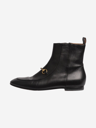 Black Princeton ankle boots - size EU 38.5 Boots Gucci 