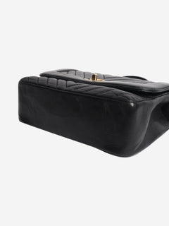 Black 2017 aged calfskin top handle bag Bags Chanel 