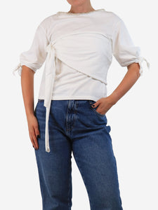 Prada White cotton top - size S