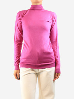Purple turtleneck sweater - size XS Knitwear Valentino 