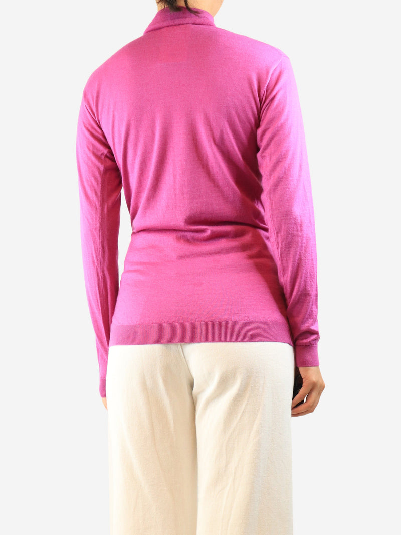 Purple turtleneck sweater - size XS Knitwear Valentino 