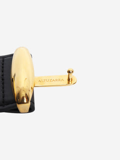 Black leather belt - size XS Belts Altuzarra 