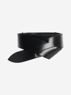 Black wrapped 60mm belt Belts Louis Vuitton 
