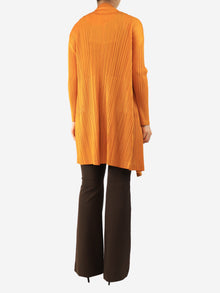Marigold pleated long cardigan - One size Tops Pleats Please 