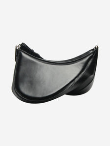 Mugler Black Spiral Curve bag