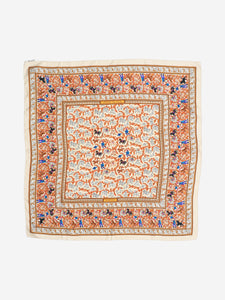 Hermes Multi Chasse En Inde silk scarf