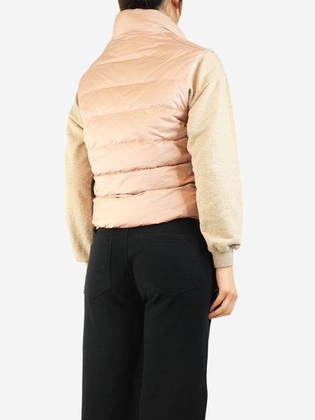 Light pink Talk down vest - size M alternate image