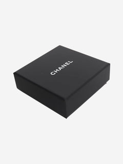 Silver CC shooting star earrings Earrings Chanel 