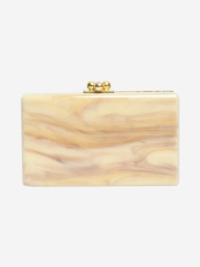 Neutral acrylic box clutch Clutch bags Edie Parker 