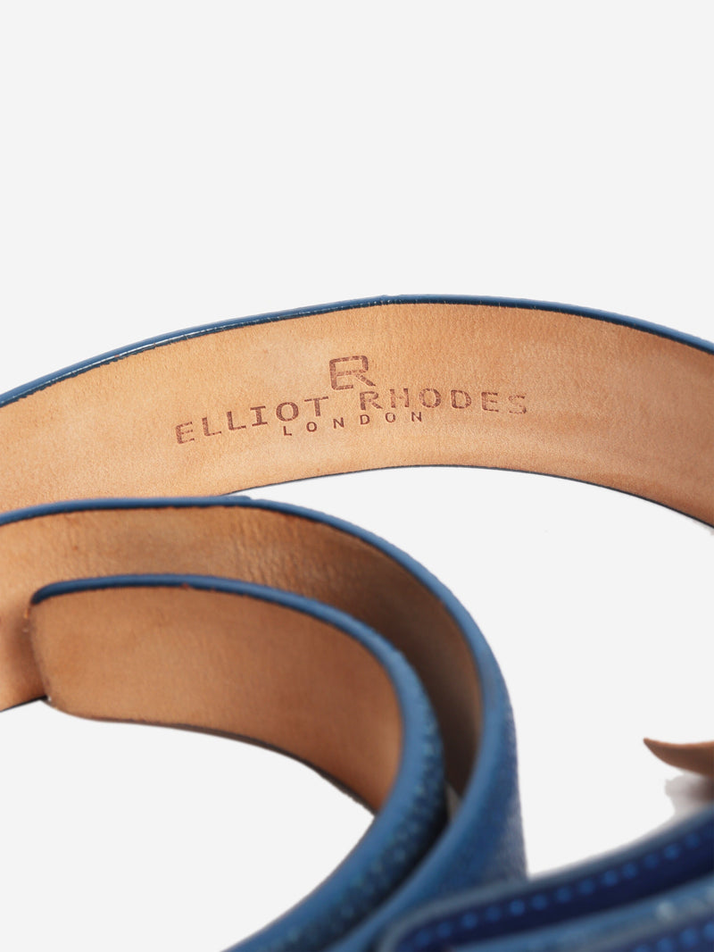 Blue stingray belt strap Belts Elliot Rhodes 