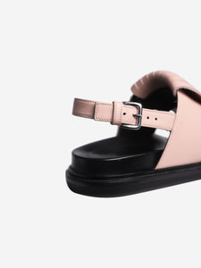 Marni Pink fringed leather sandals - size EU 36