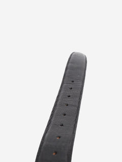 Black mock lizard belt Belts Elliot Rhodes 