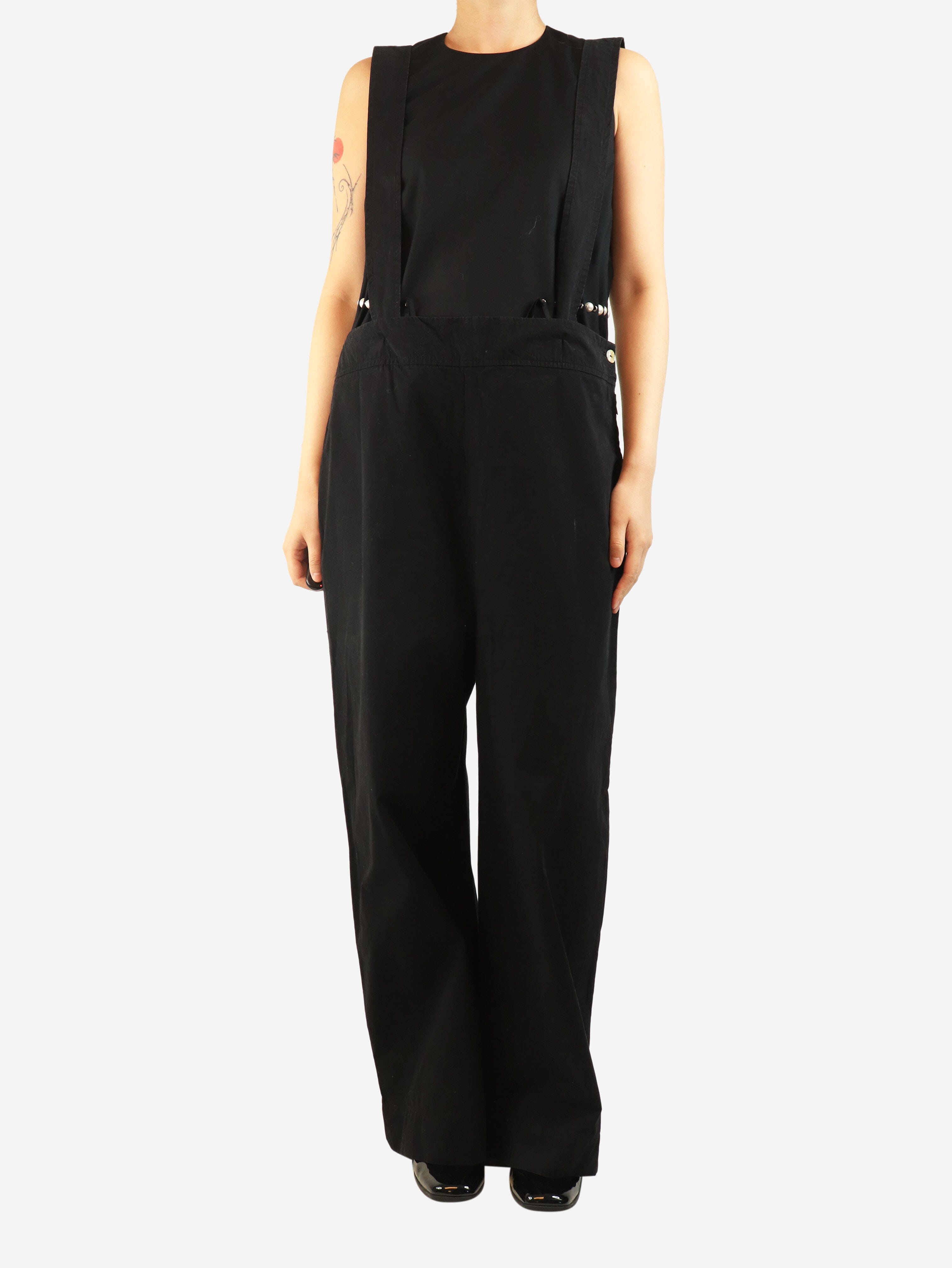 Black dungarees - One size Jumpsuits Album Di Famiglia 