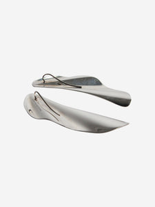 Tiffany & Co. Silver Elsa Peretti wave high tide earring