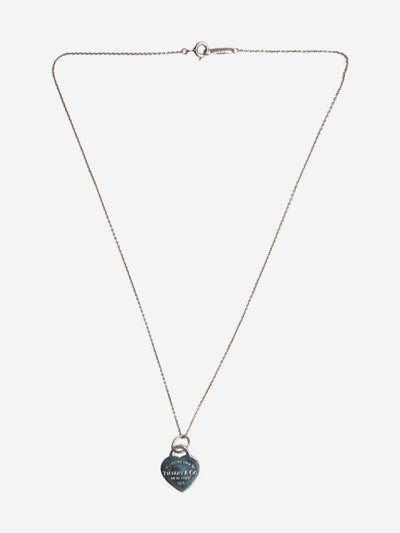 Silver return to Tiffany heart necklace Necklaces Tiffany & Co. 