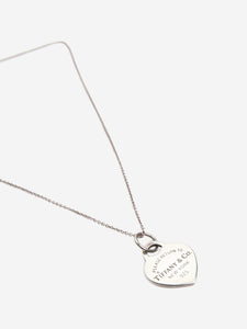 Tiffany & Co. Silver return to Tiffany heart necklace