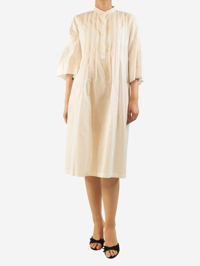 White cotton shirt dress - size UK 14 Dresses Bamford 