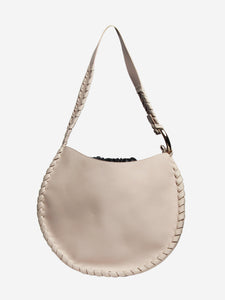 Chloe Cream Mate shoulder bag