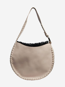 Chloe Cream Mate shoulder bag