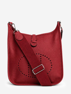 Burgundy 2025 Clemence leather Evelyne 29 shoulder bag Shoulder bags Hermes 