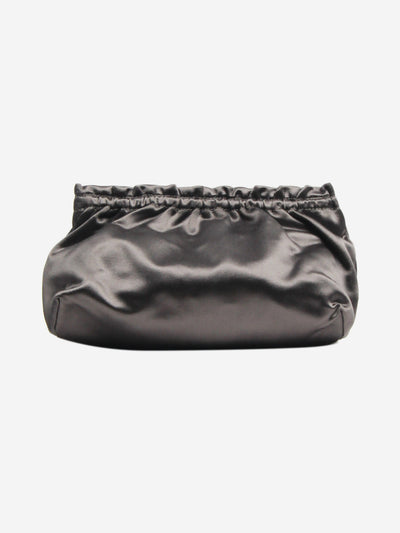 Grey satin clutch bag Clutch bags Prada 