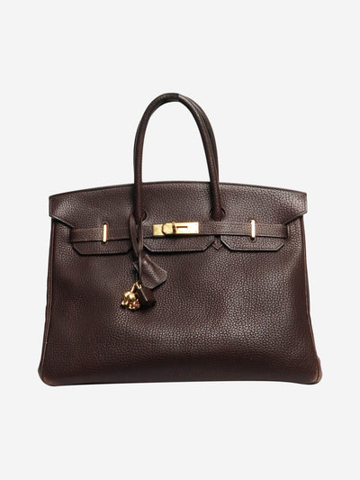 Ebene vintage 1998 Birkin 35 bag Top Handle Bags Hermes 