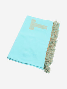 Tiffany & Co. Tiffany Blue® cashmere and wool-blend blanket