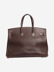 Hermes Ebene vintage 1998 Birkin 35 bag