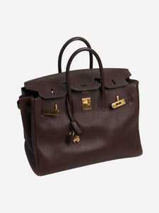 Hermes Ebene vintage 1998 Birkin 35 bag