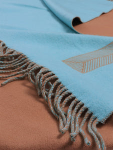 Tiffany & Co. Tiffany Blue® cashmere and wool-blend blanket