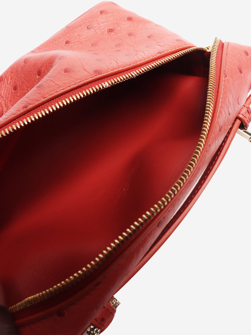 Pink Extra Pocket L19 ostrich bag Cross-body bags Loro Piana 