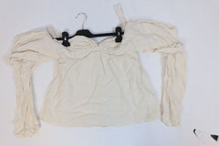 JW Anderson Cream linen top - size UK 8 Tops JW Anderson 