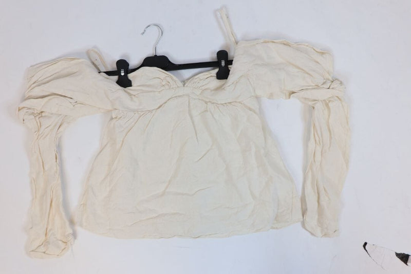 JW Anderson Cream linen top - size UK 8 Tops JW Anderson 