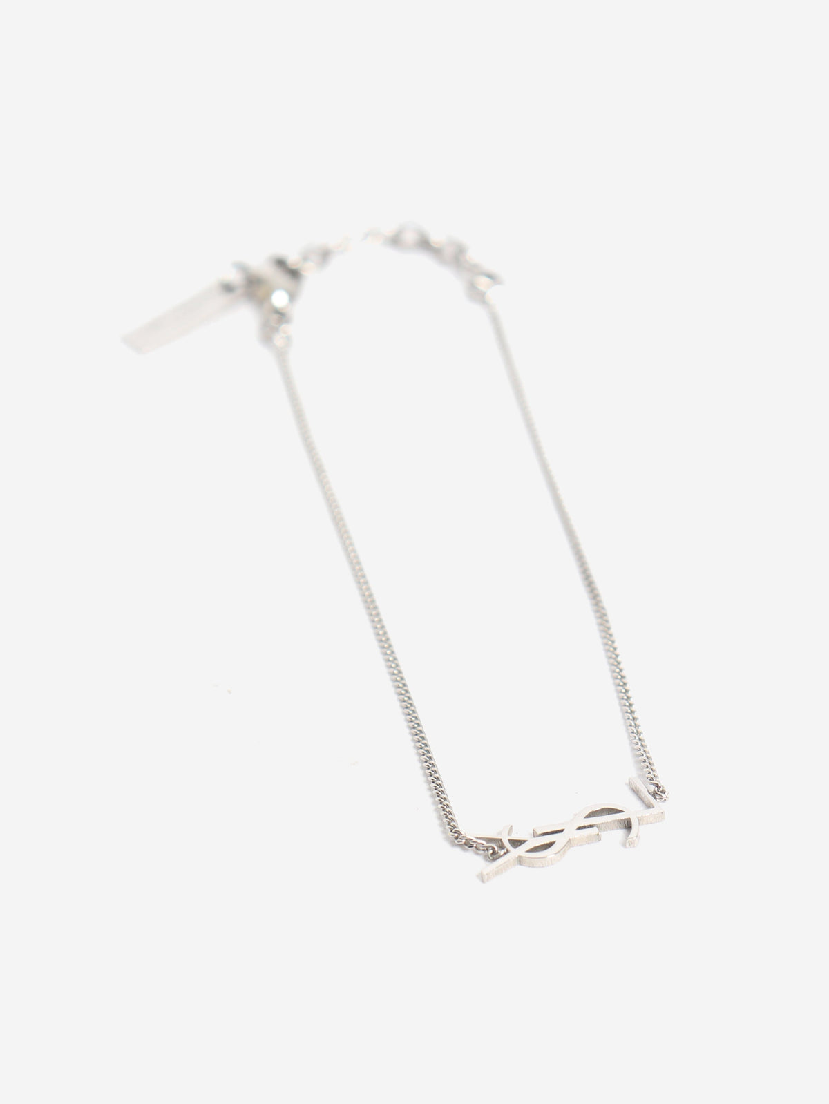 Silver YSL chain bracelet Bracelets Saint Laurent 