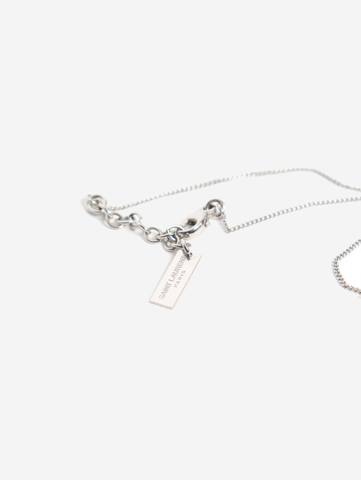 Silver YSL chain bracelet Bracelets Saint Laurent 