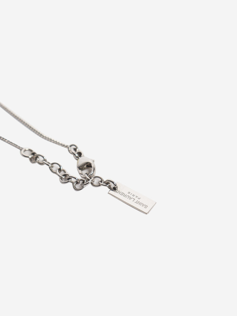 Silver YSL chain bracelet Bracelets Saint Laurent 