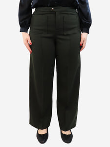 Soeur Khaki pocket trousers - size UK 14