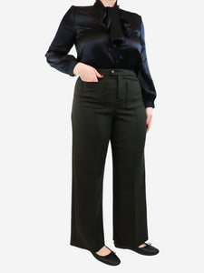 Soeur Khaki pocket trousers - size UK 14