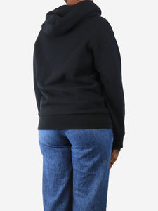 Gucci Black graphic logo hoodie - size M