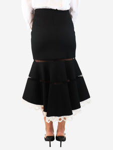 Alexis Black Francesca midi skirt - size M