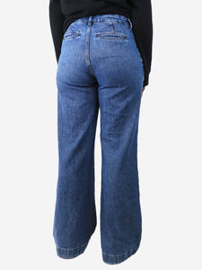 Frame Blue wide leg jeans - size UK 10
