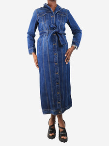 Alice + Olivia Blue heavy weight denim dress - size M