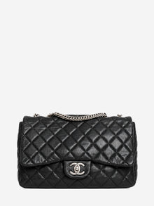 Black 2006 leather quilted single flap shoulder bag Shoulder bags Chanel 