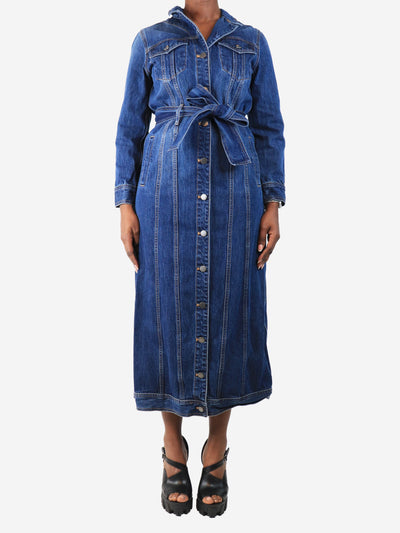 Blue heavy weight denim dress - size M Dresses Alice + Olivia 