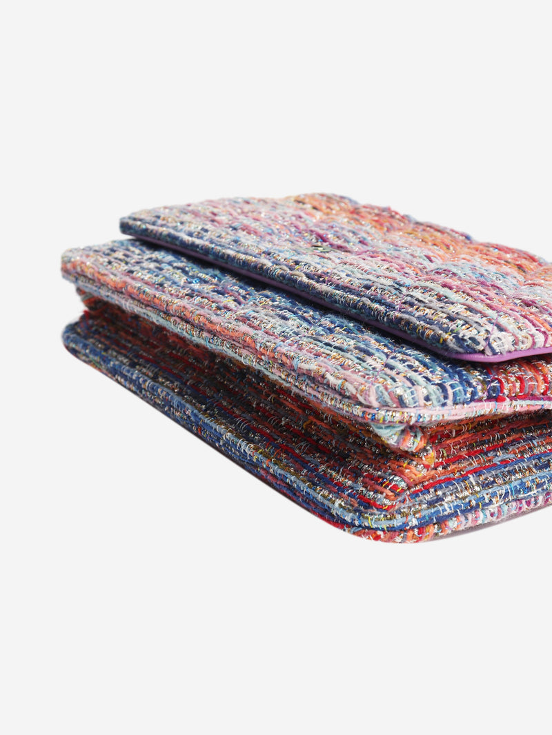 Multicolour 2019 diamond quilted tweed Wallet on Chain Cross-body bags Chanel 