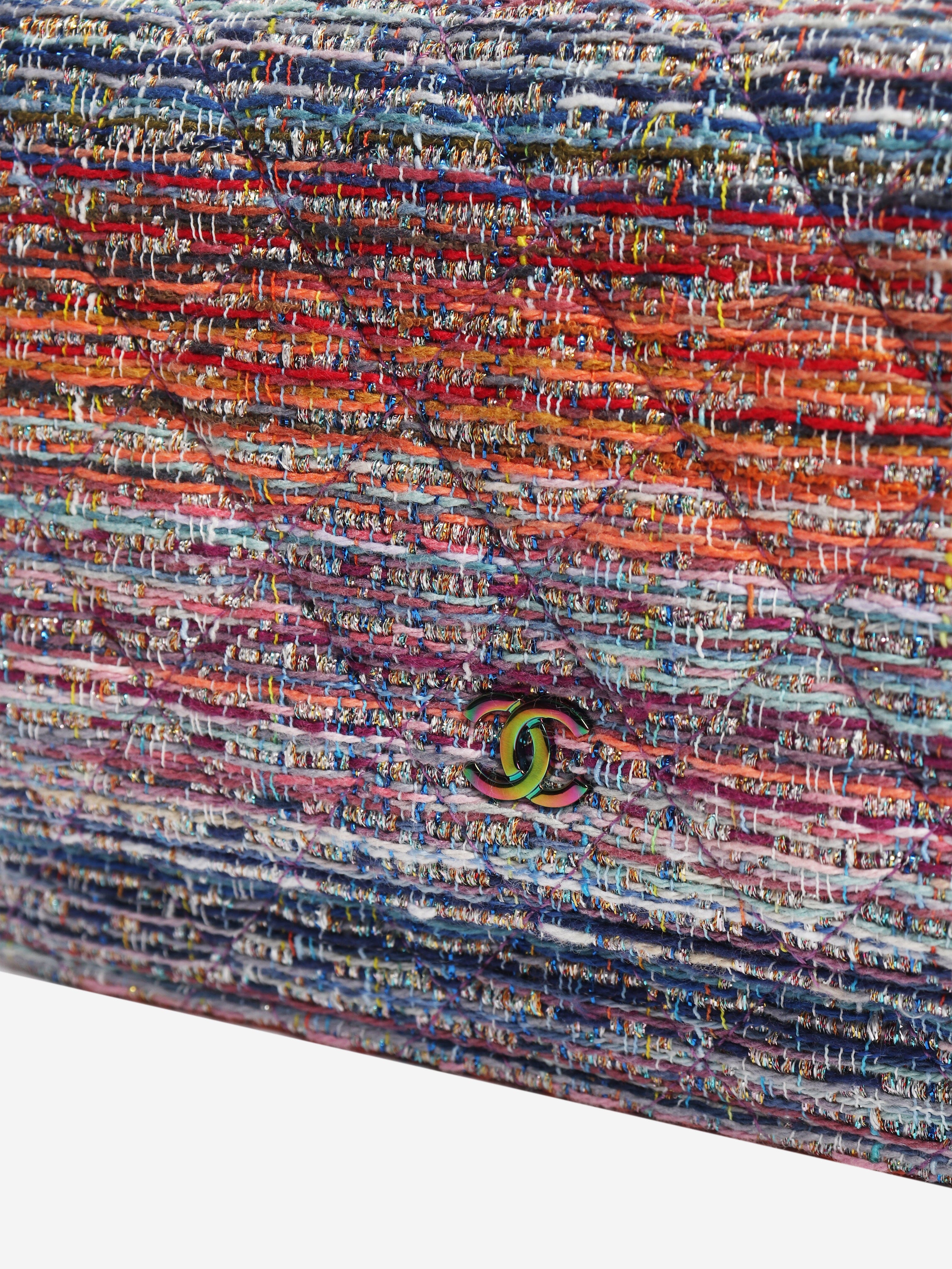Multicolour 2019 diamond quilted tweed Wallet on Chain Cross-body bags Chanel 