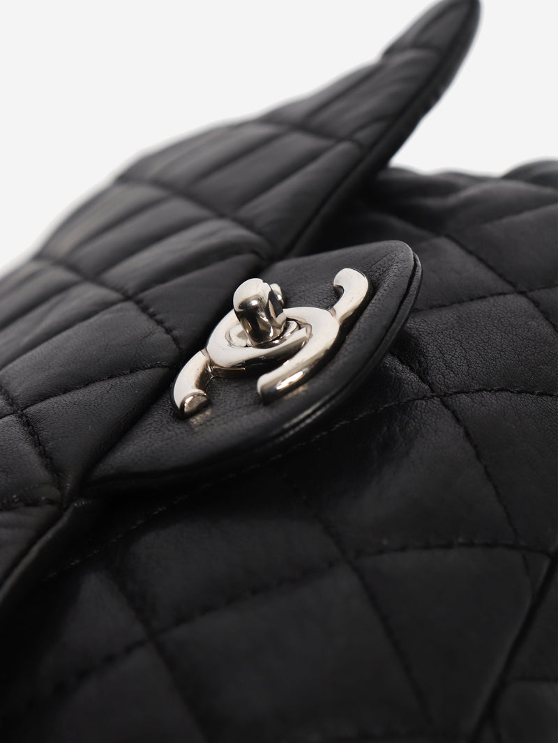 Black 2006 leather quilted single flap shoulder bag Shoulder bags Chanel 