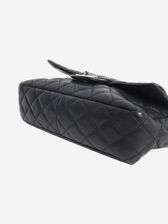 Black 2006 leather quilted single flap shoulder bag Shoulder bags Chanel 